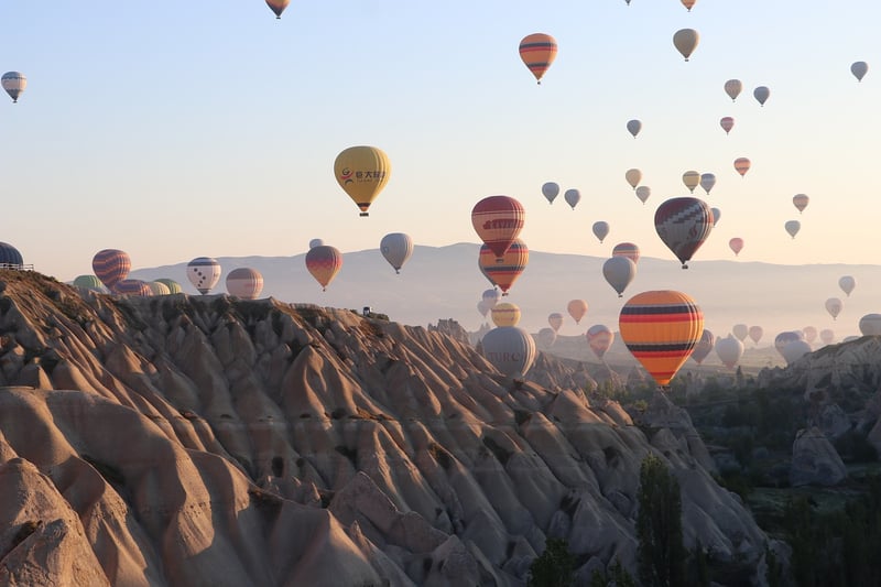 Hot Air Balloon Ride over Cappadocia, Turkey