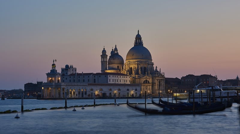 Romantic Gondola Ride in Venice, Italy